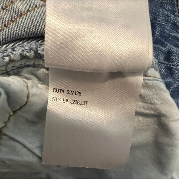 Billabong Lite Hearted Shorts  Women's 26  Lace-Up Fly Cutoff Distressed Denim - Picture 11 of 16